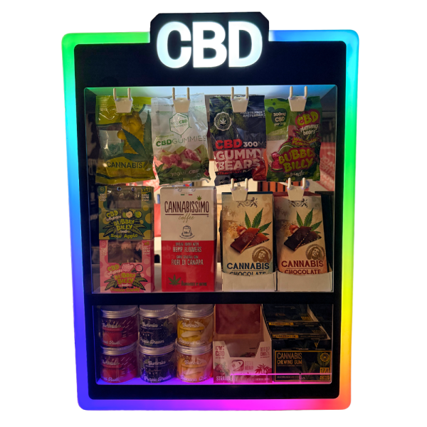 Vitrine Complète CBD Alimentaire - CBD’eau