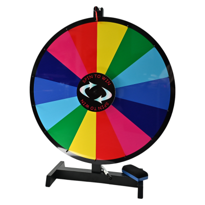 Roue de jeu concours 75cm pour boutique CBD | Animation commerciale