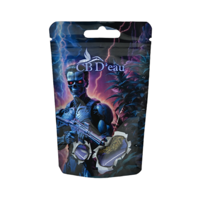 Lot de 100 pochettes Terminator CBD'eau 140x85x50mm