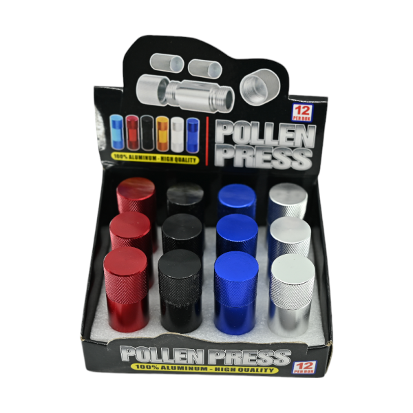 Lot de 12 presses à pollen en aluminium