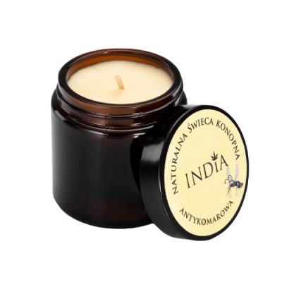 Bougie Chanvre Citronnelle Anti-Moustiques | Massage Naturel | Kana Pharma