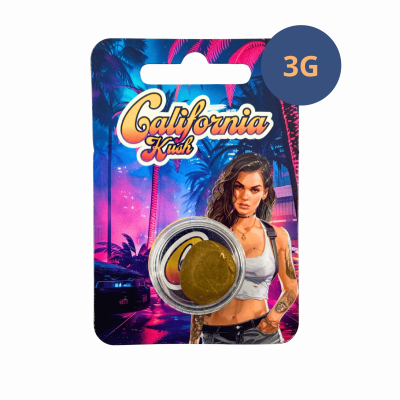Résine Piatella Hash CBD 50% California Kush 3g | Premium Petit Format