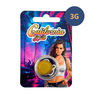 Résine CBD Golden 50% California Kush 3g | Hash Premium Sans THC