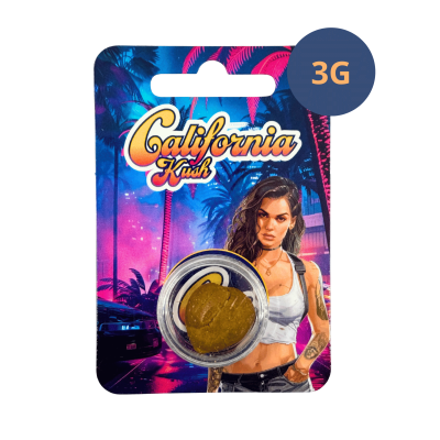 Résine CBD 30% California Kush 3g - Solide Amber | Kana Pharma