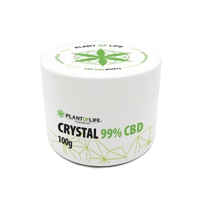 Cristaux CBD 99% 100g Plant of Life | Isolat Pur Bio | Kana Pharma