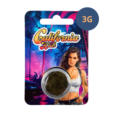 Résine CBD CBN Frozen 40% California Kush 3g - Format Test Premium