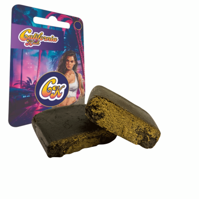 Résine CBD CBN Frozen 40% California Kush 3g - Format Test Premium