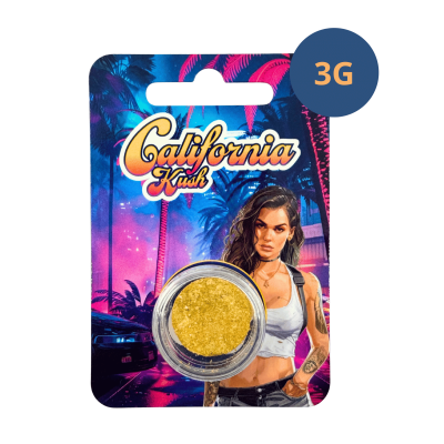 Résine CBD Ketama Gold 50% California Kush 3g - Hash Premium 0% THC