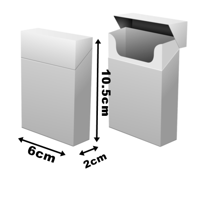 Boîte Vierge Personnalisable CBD x50 - Étuis Infusticks Professionnels