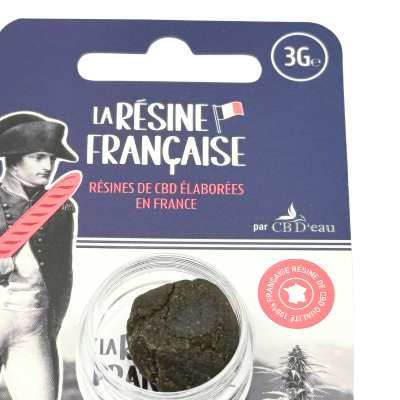 Résine CBD Black Butter 3g 70% - La Résine Française | Kana Pharma