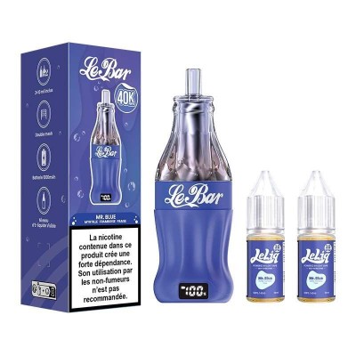 Puff Le Bar 40K Mr Blue Lost Vape - 40000 Bouffées | Kana Pharma