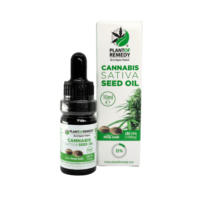 Huile CBD 15% Plant of Remedy | 1500mg Isolat Pur Sans THC | Kana Pharma