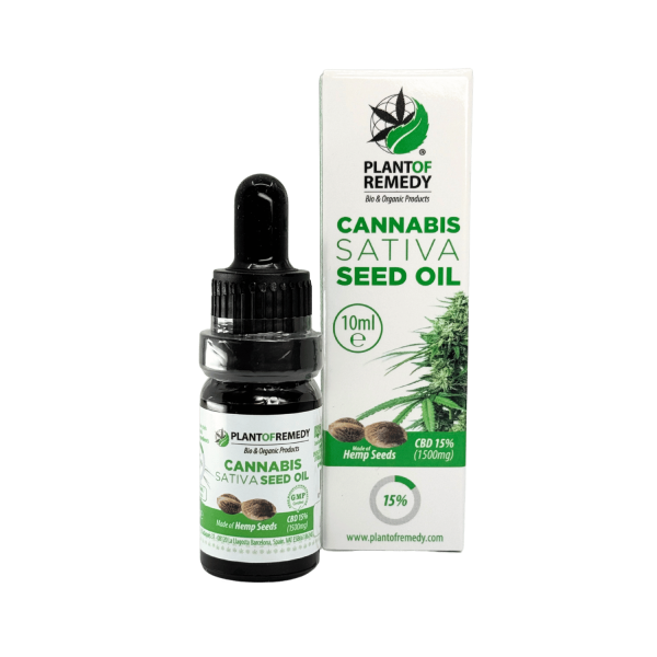 Huile CBD 15% graines de chanvre | PLANT OF REMEDY