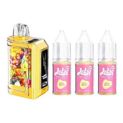 Puff Le Bar 45K Fraise Banane Lost Vape - 32ml Rechargeable | Kana Pharma