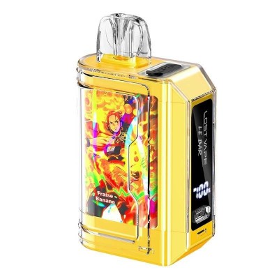 Puff Le Bar 45K Fraise Banane Lost Vape - 32ml Rechargeable | Kana Pharma