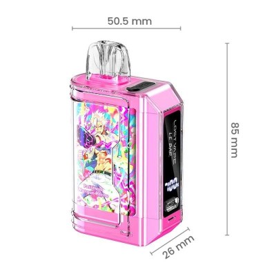 Puff Le Bar 45K Fraise Banane Lost Vape - 32ml Rechargeable | Kana Pharma