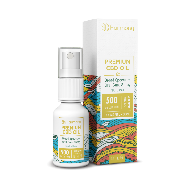 Huile CBD Spray 3,3% broad spectrum nature | HARMONY