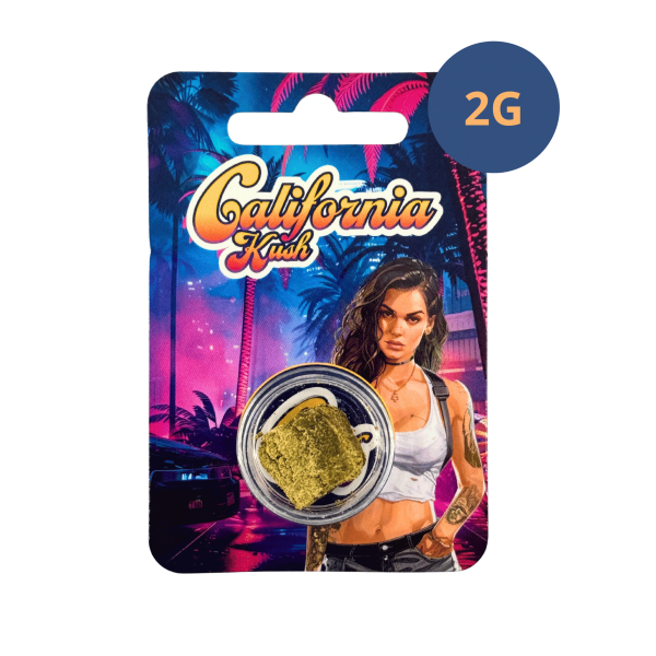 Résine Suprême Hash CBD 50% California Kush 2g