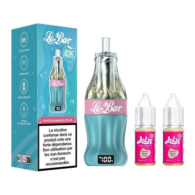 Puff Le Bar 40K Watermelon Mango Peach | 40000 bouffées Lost Vape