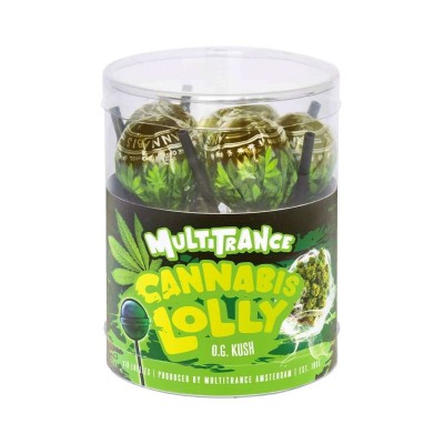 Sucettes Cannabis OG Kush x10 - Sans THC | Multitrance | Kana Pharma