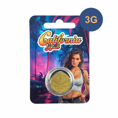 Résine CBD California Kush 3g - Le Jaune HE+ AEA | Kana Pharma