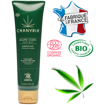 Baume Corps Chanvre Bio CHANVRIA | Hydratation Intense | Kana Pharma