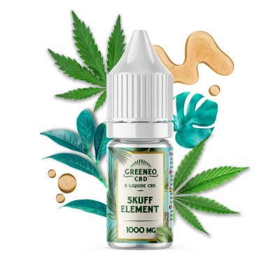 E-liquide CBD Skuff Element Greeneo | Saveurs Florales | Sans Nicotine