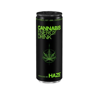 Boisson CBD Énergisante HAZE 250ml | Cannabis Energy Drink Légal