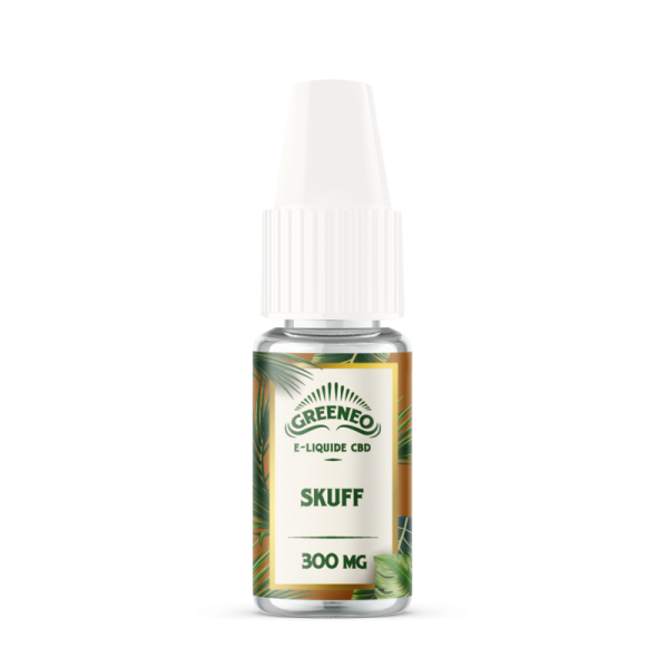 E-liquide CBD Skuff Greeneo sans nicotine