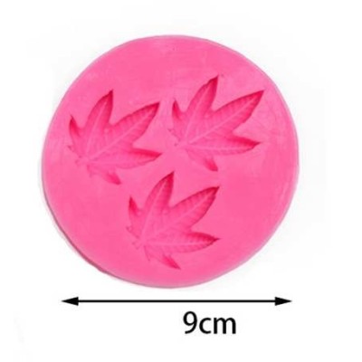 Moule Silicone 3 Compartiments 9cm Rose | Qualité Alimentaire
