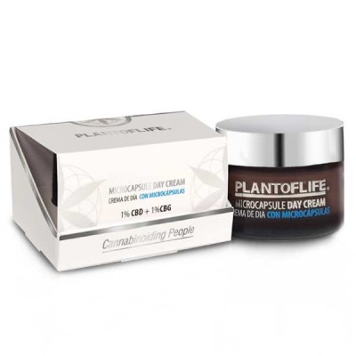 Crème de Jour CBD CBG Microcapsules Or | Plant of Life | Kana Pharma