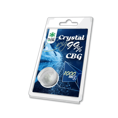 Cristaux CBG 99% 1000mg Plant of Life | Isolat CBG Pur | Kana Pharma