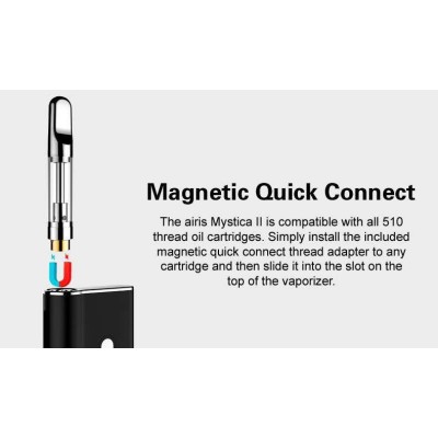 Vaporisateur Airis Mystica 2 | Batterie 450mAh | Compatible Huile CBD