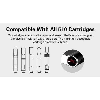 Vaporisateur Airis Mystica 2 | Batterie 450mAh | Compatible Huile CBD