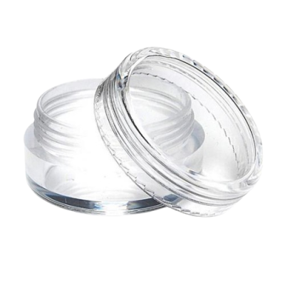 Pot transparent 7ml à visser - Lot 50 pcs | Stockage CBD | Kana Pharma