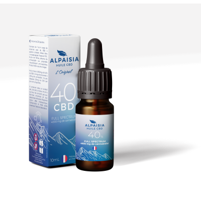 Huile CBD 40% Full Spectrum Alpaisia | Extraction CO2 | Kana Pharma