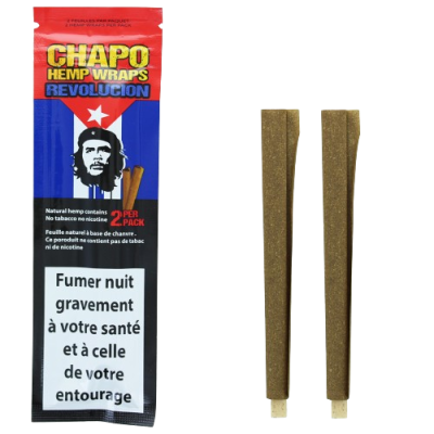 Blunt Chanvre Revolucion Ananas CHAPO | Feuilles Naturelles Sans Tabac
