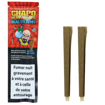 Blunt Chanvre Waltr Whit Myrtille CHAPO | Sans Tabac Nicotine | Kana Pharma