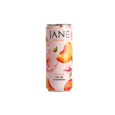 Thé CBD Pêche Romarin Bio JANE 35mg | Sans THC | Kana Pharma