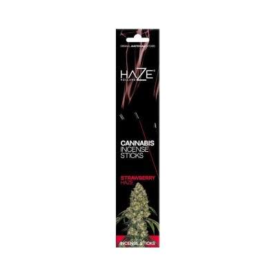 Encens Cannabis Strawberry Haze - 15 bâtonnets | Marque Haze