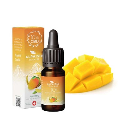 Huile CBD 10% Mangue Alpaisia | Broad Spectrum | Kana Pharma