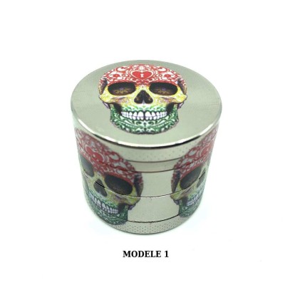 Grinder 40mm Hippie Skull CHAMP HIGH | 4 Modèles Disponibles | Kana Pharma