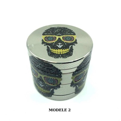 Grinder 40mm Hippie Skull CHAMP HIGH | 4 Modèles Disponibles | Kana Pharma