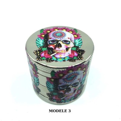 Grinder 40mm Hippie Skull CHAMP HIGH | 4 Modèles Disponibles | Kana Pharma