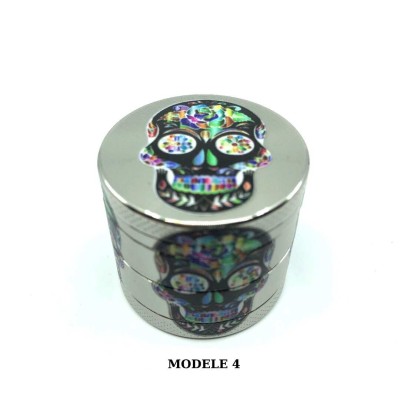 Grinder 40mm Hippie Skull CHAMP HIGH | 4 Modèles Disponibles | Kana Pharma