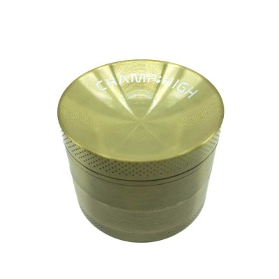 Grinder CHAMP HIGH 50mm Curved 4 Parties | Tamis Pollen | Kana Pharma
