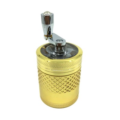 Grinder 40mm avec manivelle CHAMP HIGH | Moulin 4 parties | Kana Pharma