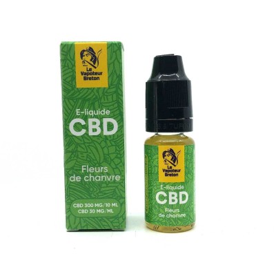 E-liquide CBD 300mg Fleurs de Chanvre | Le Vapoteur Breton | Kana Pharma