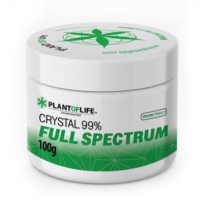 Cristaux CBD 99% Full Spectrum 100g Plant of Life | Kana Pharma
