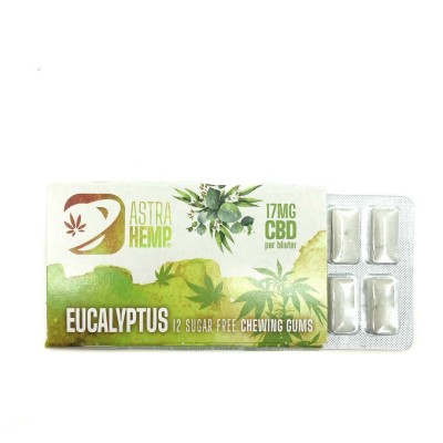 Chewing-gum CBD Eucalyptus 17mg - Boîte 24 plaquettes | Kana Pharma